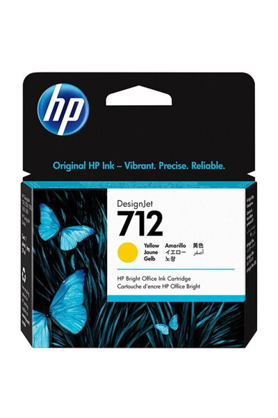 HP Cerneală nr. 712 HP712 712 Galben Gelb (3ED69A)