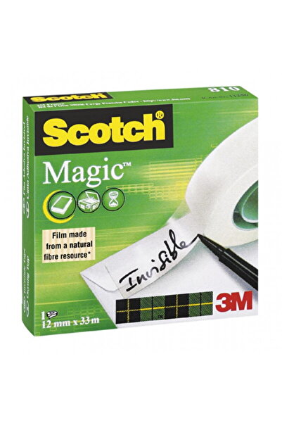 3M Transparent matte adhesive tape, invisible when copied, easy to tear, 12mm...