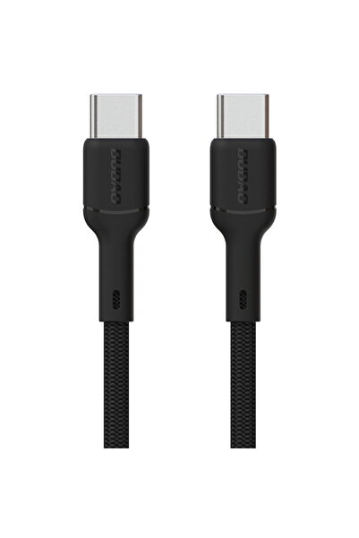 DUDAO L9C 65W USB-C - USB-C 2m Cable - Black