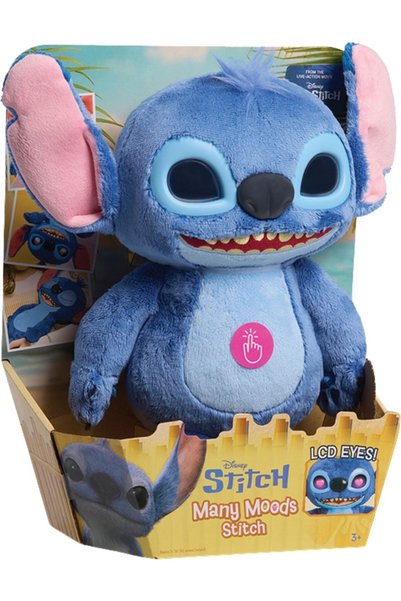Stitch Sesli ve Işıklı Disney İnteraktif Peluş Oyuncak 36 Cm ttc52000