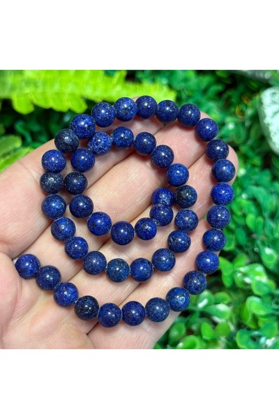 TAŞ UZMANI حجر كوارتز ملون من نوع لابيس كوري 8 ملم