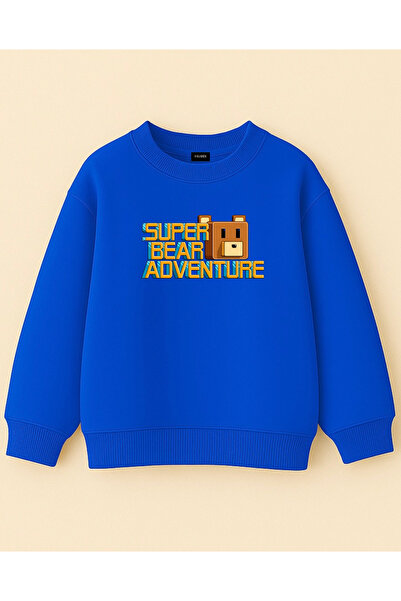 fasardi Супер мече приключение, печатно, прекалено голямо, 3-слойно, с дълги ...