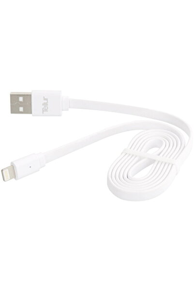 TELLUR Cablu de date, USB la Lightning, 0,95 m, alb