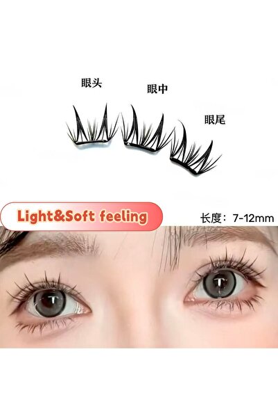 choice2 MIX XLJ-1 MAIOJIE Self Adhesive DIY Lashes No Glue Needed Reusable Bo...