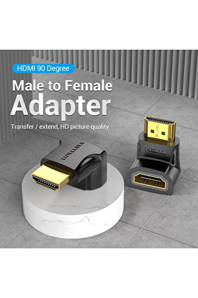 Vention Adaptor HDMI 90 de grade 4K 60Hz, AIOB0 (Negru)