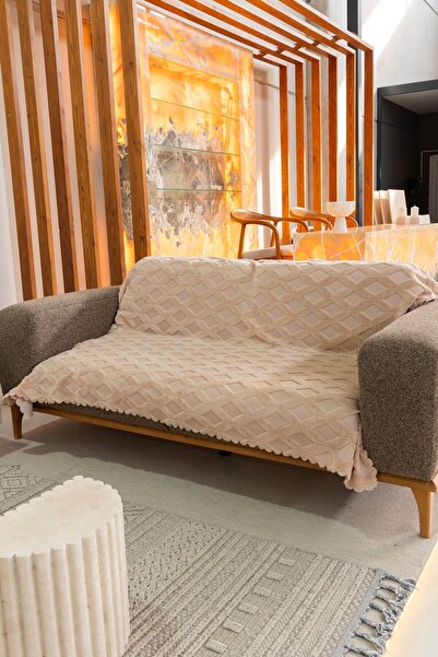 BELLA BOHEMS Soft Welsoft 3-Seater Sofa Cover - Non-Slip Washable Sofa Cover