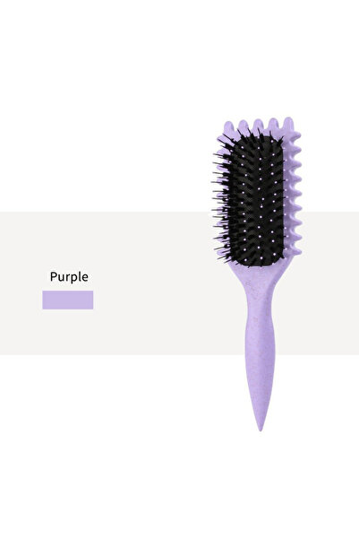 Choice PURPLE 1PC Salon Quality Curling Hair Styling Brush for Men & Women Co...