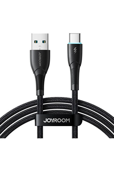 Joyroom Cablu USB-A / USB-C Starry Series SA32-AC3 3A 1m - negru