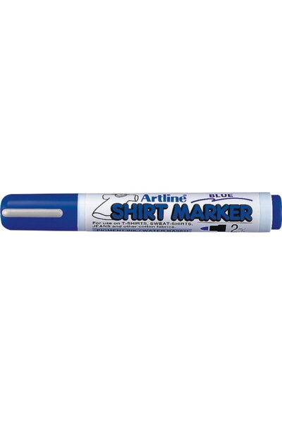 artline ARTLINE T-Shirt marker, plastic body, round tip 2.0mm - blue