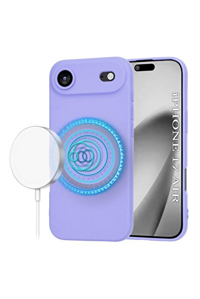 SKYDDAR INNOVATION Carcasă pentru iPhone Air, silicon catifelat, SoftFlex Mag...