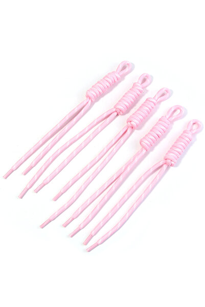 Choice حبل تعليق مفاتيح وردي اللون مضفر، 5 قطع/مجموعة، حبل نايلون مضاد للضياع...