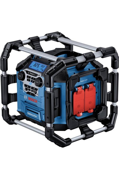 Bosch GPB 18V-5 C, radio pentru șantier (albastru/negru, FM, Bluetooth)