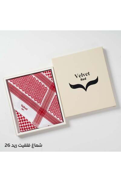 Velvet Velvet Red 26 Shemagh