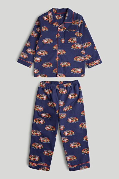 MOTHERCARE Racing Car Woven Pyjamas