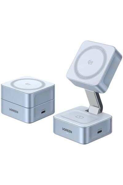 Ugreen 2in1, 35W, Qi2, Fast Charge - W752 (55960B) - Blue