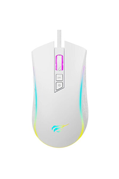 Havit MS1034 – Mouse gaming cu fir USB, optic, DPI ajustabil, 6 butoane + scr...