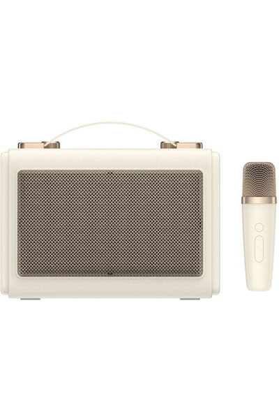 Havit Karaoke SK823BT, cu microfon, Bluetooth 5.3, Bej