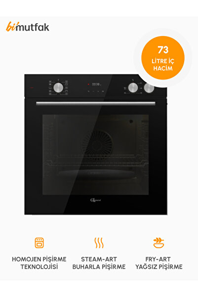 GL GENERAL Azure Serisi Ankastre 60cm Fırın - Fry-Art ve Steam-Art