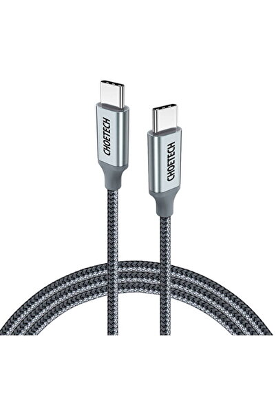 CHOETECH Cable USB-C do USB-C Choetech, PD100W 1.8m (grey)