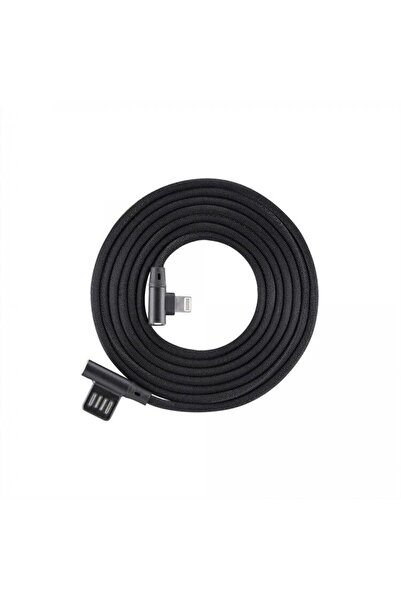 SBOX Cablu USB cu 8 pini USB-8P-90B, negru, pentru BlackBerry