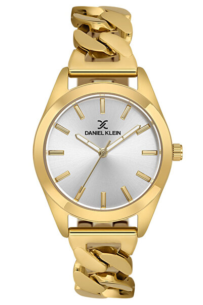 Daniel Klein Kadın Kol Saati Tam Çelik Kasa Kordon 3 ATM Su Geçirmez Şık Tasarım