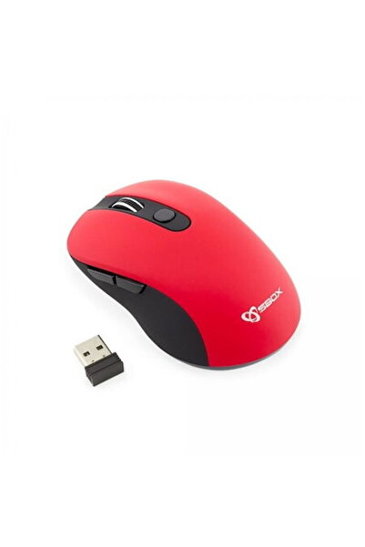 SBOX WM-911U, 6D optic, 1600 DPI, rosu/negru