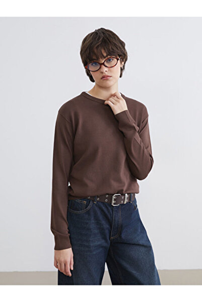 LC Waikiki Sparkling Choices from Shining Store Zero Roba Collar Knitwear Wom...