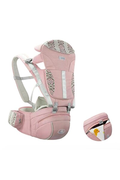 GHEMOTOC Baby carrier with adjustable support, made of cotton, with 6 carryin...