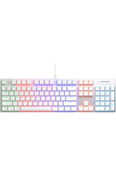 Cougar CGR-WM1MW-ULE, USB, 1000 Hz, 1.8m, Iluminare LED, Alb