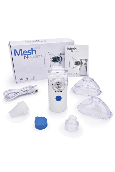 Choice White Medical Silent Mesh Nebulizer Handheld Asthma Inhaler Atomizer C...