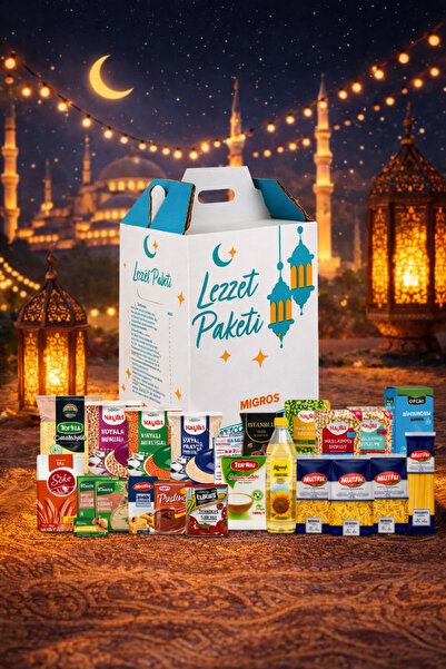 SUVİA Migros Ramazan Kolisi 2026 – Erzak Paketi | Temel Gıda Yardım Paketi