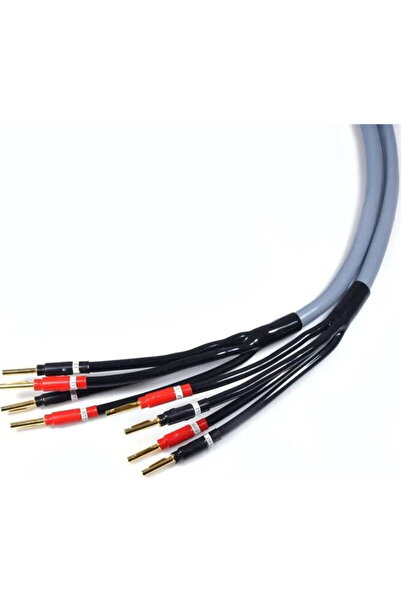 Melodika Kabel Banan x4 - Banan x4 6m szary