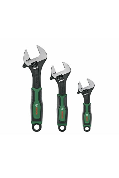 Bosch 3 Piece Spanner Wrench Set 6"-8"-10"