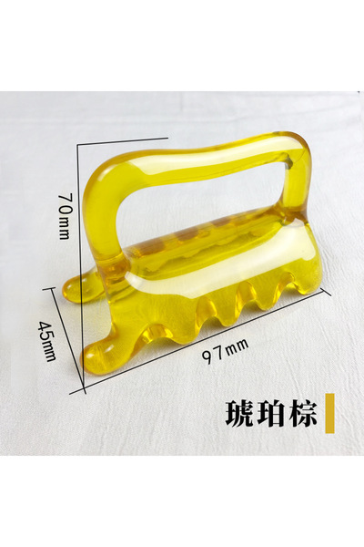 Choice أداة تدليك اللفافة الكبيرة الصفراء، أداة تدليك السيلوليت لتخفيف السيلو...