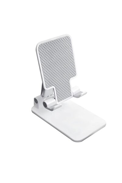 sviz Desk Phone Holder, Adjustable, White