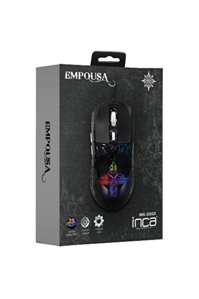 cian technology INCA Gaming IMG-355GX 7200dpi, 6Keys, USB, Black