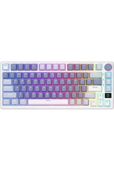 ROYAL KLUDGE mechanical RKM75 RGB Switch Silver, Blue