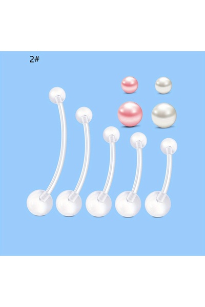 Choice Geometric Body Navel & Bell Button Rings 9PCS B Maternity Belly Pierci...