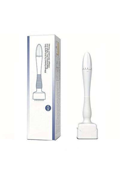 Choice 140A أبيض، قطعة واحدة، 140 إبرة، تيتانيوم قابل للتعديل، للوخز بالإبر ا...