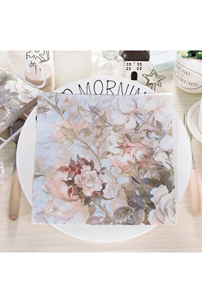 Choice 20 قطعة مناديل ورقية ملونة مطبوعة، مناديل ورقية مربعة الشكل، مناسبة لل...