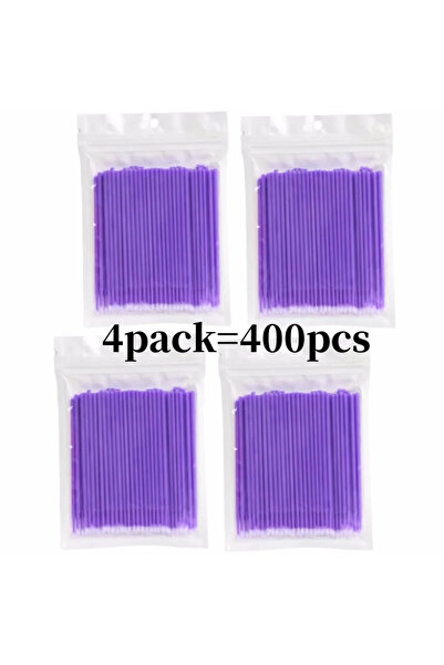 Choice A0099-purple 400pcs 100-400pcs Cotton Swab for Precise Application Lip...