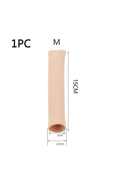 Choice M-1PC 1-8 قطع غطاء سيليكون، فاصل أصابع القدم من القماش، أنبوب فاصل، أغ...