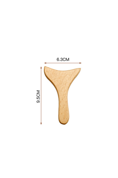 Choice قطعة واحدة من عصا شد الوجه A3 لإزالة التجاعيد، مدلك وجه خشبي للسبا، عل...