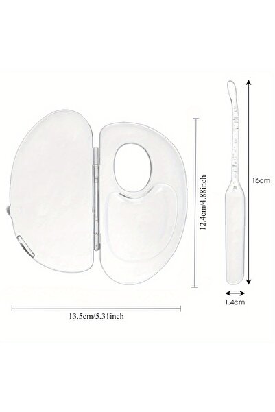 Choice 2pcs 2 Pcs Foldable Liquid Foundation Palette Acrylic Makeup Tool Kit ...