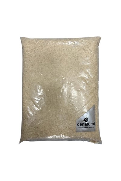 Denatural Silis 0.5mm Yıkanmış Akvaryum Kumu 5 kg Orginal Ambalaj