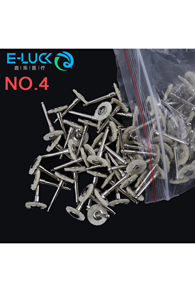 Choice1 رقم 4، 5 قطع من فرش تلميع الأسنان المصنوعة من القطن والصوف، أدوات دوا...