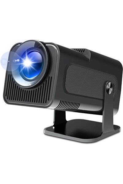 Qifit HY320 MİNİ LED Projektör – 1080P Full HD & 4K Destek, Wi-Fi 6, Bluetooth, Android Smart