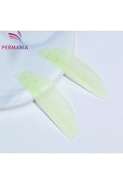 Choice وسادات تنعيم الرموش من بيرمانيا الخضراء، زوج واحد، مصنوعة من السيليكون...