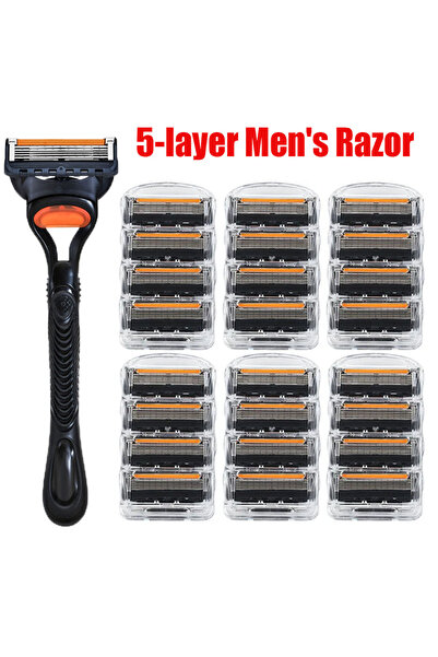 Choice ماكينة حلاقة رجالية من فيوجن برو باور، 4/12/24 قطعة، 5 طبقات، 1 و24 مشطًا