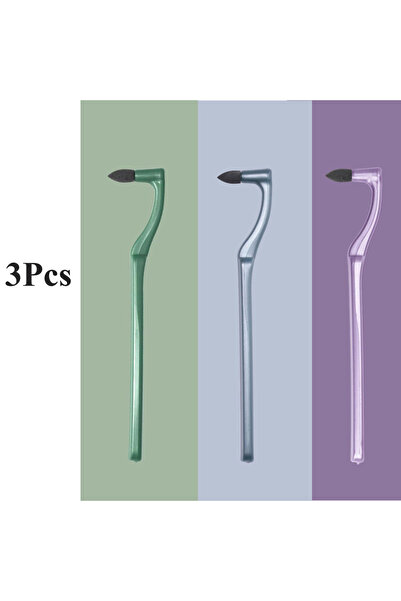 Choice6 مجموعة من 3 قطع: فرشاة أسنان يدوية لإزالة بقع الجير/الشاي/الدخان، فرش...